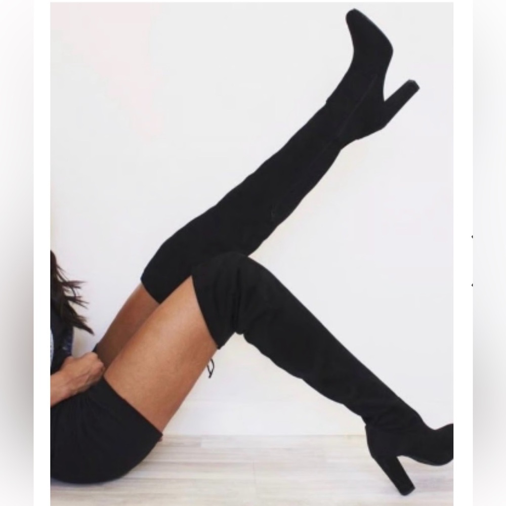 Steve Madden Suede Thigh Boots